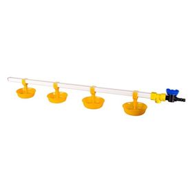 Tavpet 80 cm 4 Nipelli Büyük Yaylı Çanaklı Hindiler Için Nipel Suluk Sistemi