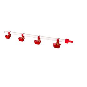 Tavpet 80 cm 4 Nipelli Dilli Çanaklı 30 Tavukluk Eko Nipel Suluk