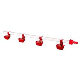 Tavpet 80 cm 4 Nipelli Dilli Çanaklı 30 Tavukluk Eko Nipel Suluk