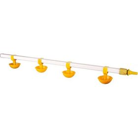 Tavpet 80 cm 4 Nipelli Küçük Yaylı Çanaklı Civcivler Için Eko Nipel Suluk Sistemi