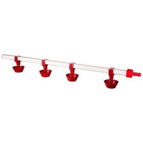 Tavpet 80 cm 4 Nipelli Yaylı Çanaklı 30 Tavukluk Eko Nipel Suluk