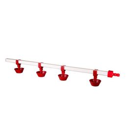 Tavpet 80 cm 4 Nipelli Yaylı Çanaklı 30 Tavukluk Eko Nipel Suluk