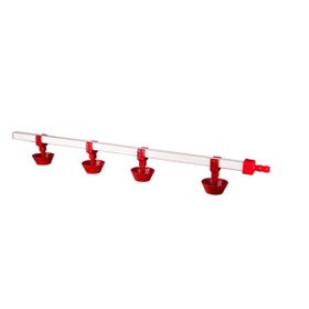Tavpet 80 cm 4 Nipelli Yaylı Çanaklı 30 Tavukluk Eko Nipel Suluk