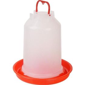 Tavpet Alttan Dolum 5 lt Askılı Şeffaf Plastik Tavuk Suluğu
