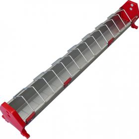 Tavpet Kırmızı 75 cm Metal Güvercin Yer Yemliği