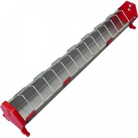 Tavpet Kırmızı 75 cm Metal Güvercin Yer Yemliği