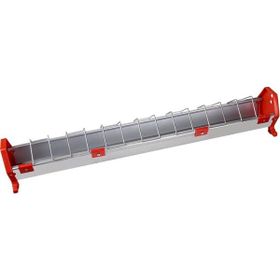 Tavpet Kırmızı 75 cm Metal Tavuk Yer Yemliği