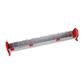 Tavpet Kırmızı 75 cm Metal Tavuk Yer Yemliği