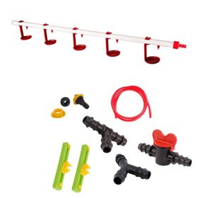 Tavpet Montaj Aparatlı 100 cm Askılı Çanaklı Ekonomik Nipel Suluk