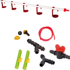 Tavpet Montaj Aparatlı 100 cm Askılı Çanaklı Ekonomik Nipel Suluk