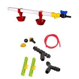 Tavpet Montaj Aparatlı 40 cm Yaylı Çanaklı Nipel Suluk Sistemi