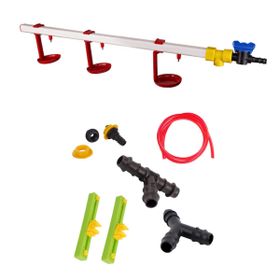 Tavpet Montaj Aparatlı 60 cm Askılı Çanaklı Nipel Suluk Sistemi