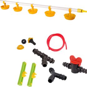 Tavpet Montaj Aparatlı Büyük Yaylı Çanaklı 100 cm Ekonomik Nipel Suluk