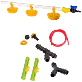 Tavpet Montaj Aparatlı Büyük Yaylı Çanaklı 60 cm Nipel Suluk Sistemi