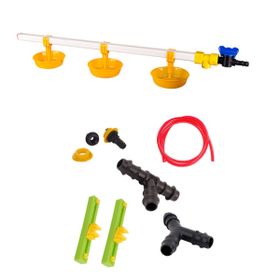 Tavpet Montaj Aparatlı Büyük Yaylı Çanaklı 60 cm Nipel Suluk Sistemi