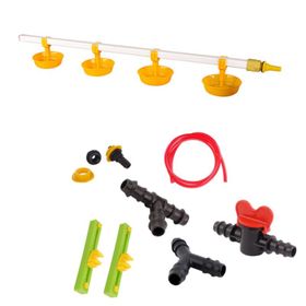 Tavpet Montaj Aparatlı Büyük Yaylı Çanaklı 80 cm Ekonomik Nipel Suluk
