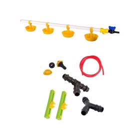 Tavpet Montaj Aparatlı Büyük Yaylı Çanaklı 80 cm Nipel Suluk Sistemi