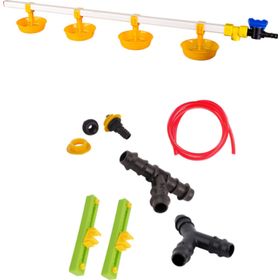 Tavpet Montaj Aparatlı Büyük Yaylı Çanaklı 80 cm Nipel Suluk Sistemi