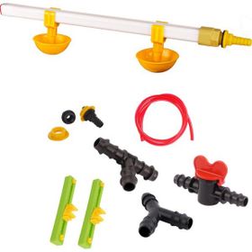 Tavpet Montaj Aparatlı Civciv Nipeli 40 cm Ekonomik Nipel Suluk