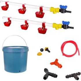 Tavpet Nipel 20 lt Depolu Dilli Çanaklı Set 12 Tavuk Suluğu