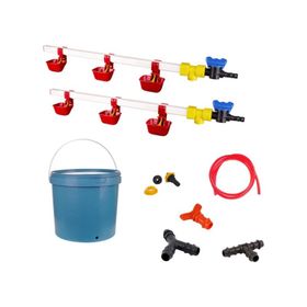 Tavpet Nipel 20 lt Depolu Dilli Çanaklı Set 12 Tavuk Suluğu