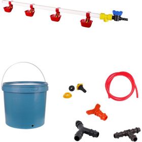 Tavpet Nipel 20 lt Depolu Dilli Çanaklı Set 17 Tavuk Suluğu