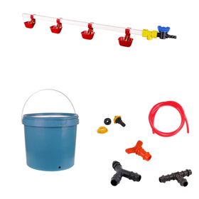 Tavpet Nipel 20 lt Depolu Dilli Çanaklı Set 17 Tavuk Suluğu