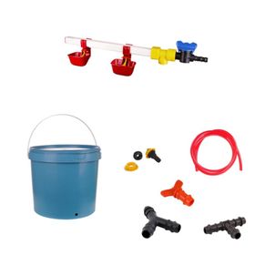 Tavpet Nipel 20 lt Depolu Dilli Çanaklı Set 5 Tavuk Suluğu