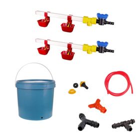 Tavpet Nipel 20 lt Depolu Dilli Çanaklı Set 6 Tavuk Suluğu
