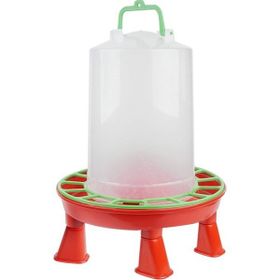 Tavpet Şeffaf Plastik Asılabilir 6 kg Ayaklı Tavuk Yemliği