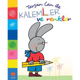 Tavşan Can ile Kalemler ve Renkler - Uçan Fil Yayınları