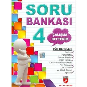 Tay Yayınları 4.Sınıf Tüm Dersler Soru Bankası Çalışma Defterim