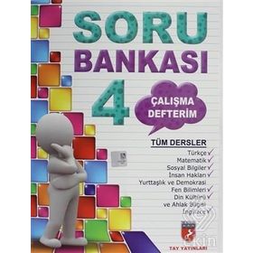 Tay Yayınları 4.Sınıf Tüm Dersler Soru Bankası Çalışma Defterim