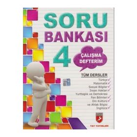 Tay Yayınları 4.Sınıf Tüm Dersler Soru Bankası Çalışma Defterim