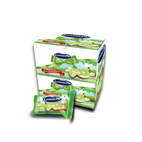 Tayaş 1 kg Pink Pie Limon Aromalı Krema Dolgulu Bisküvi
