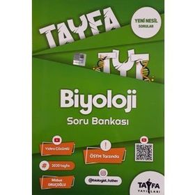 Tayfa Yayınları TYT Biyoloji Soru Bankası
