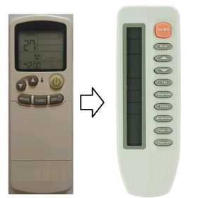 Tayfun Alaska ARH-119 Eşdeğer Klima Kumandası