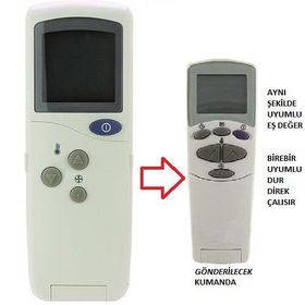 Tayfun Demirdöküm Eşdeğer Klima Kumandası