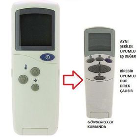 Tayfun Demirdöküm Eşdeğer Klima Kumandası