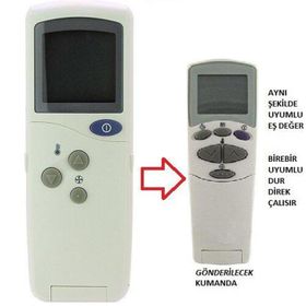Tayfun Demirdöküm Eşdeğer Klima Kumandası