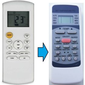 Tayfun Midea RG57B Bge Klima Kumandası