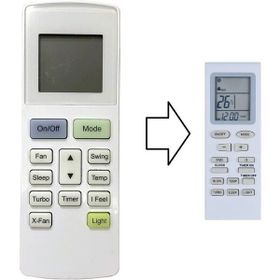 Tayfun Sigma YAW1F Eşdeğer Klima Kumandası-Eşdeğer