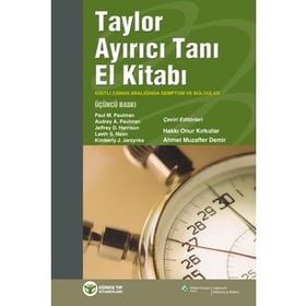 Taylor Ayırıcı El Tanı Kitabı - Paul M. Paulman Audrey A. Paulman Jeffrey D. Harrison Leeth S. Nasir Kimberly J. Jarzynka