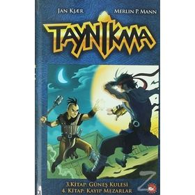 Taynikma - 3. Kitap Güneş Kulesi ve 4. Kitap Kayıp Mezarlar - Jan Kjaer Merlin P. Mann