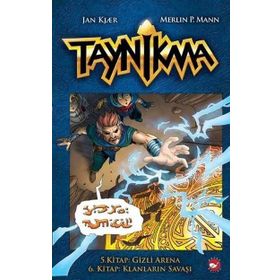 Taynikma - 5. Kitap Gizli Arena ve 6. Kitap Klanların Savaşı - Jan Kjaer Merlin P. Mann
