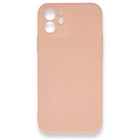 Tazador iPhone 12 Nano İçi Kadife Pudra Silikon Kılıf