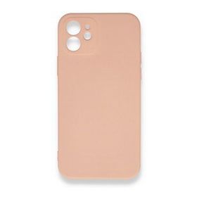 Tazador iPhone 12 Nano İçi Kadife Pudra Silikon Kılıf