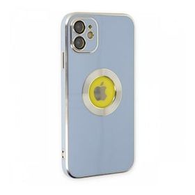 Tazador iPhone 12 Store Sierra Blue Silikon Kılıf