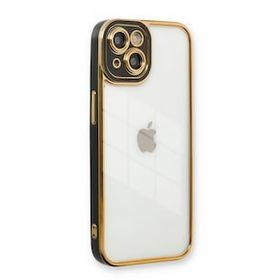 Tazador iPhone 13 Liva Lens Silikon Siyah Kılıf