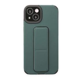 Tazador iPhone 13 Mega Standlı Silikon Yeşil Kılıf
